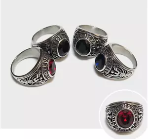 Quality Retro Men Titanium Steel United States US ARMY Ring USAF Military Rings - Picture 1 of 17