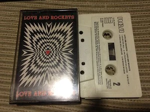 LOVE AND ROCKETS DANIEL ASH BAUHAUS SPANISH CASSETTE TAPE RCA 89 - Imagen 1 de 1