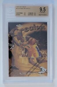 Kobe Bryant 1997-98 Topps Finest Creators Gold #323 BGS 9.5 GEM Mint 4 x 9.5