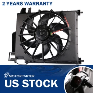 AC Radiator Cooling Fan ASSY For Dodge Ram 1500 SLT 2500 3500 Pickup 5.7L Front - Picture 1 of 7