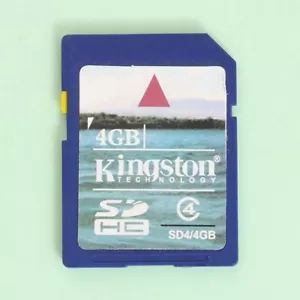 Genuine Kingston Technology 4GB SD Secure Digital Memory Card for Cameras etc. - Picture 1 of 1