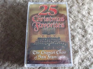 25 Christmas Favorites by the Chancel Choir of San Francisco on cassett - Picture 1 of 2
