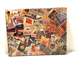VTG 1998 Merrigold Press World Stamps 1000 Pc Puzzle New 21 X 27 See Pics/Desc - Picture 1 of 10