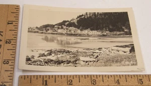 VINTAGE RPPC ECHTFOTO POSTKARTE YACHATS OREGON LINCOLN COUNTY - Bild 1 von 18
