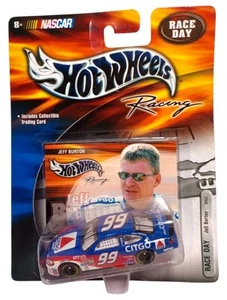 Coche Ford Jeff Burton Citgo 2000 Hot Wheels Racing Race Day de colección + tarjeta coleccionable - Imagen 1 de 7