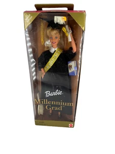 Barbie Millennium Graduate in Black Gown, new in original box (EL) - Picture 1 of 2