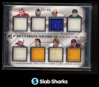 2016 ITG USED TKACHUK TURGEON MODANO ROENICK FANTASY TEAM 8'S JERSEYS /40 - Imagem 1 de 4