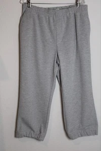 Anthropologie Maeve Womens Sweatpants Large Gray Loungwear Comfort Cozy - Picture 1 of 9