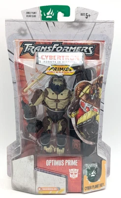 VTG 2006 Hasbro Transformers Cybertron Optimus Prime Ape Figure  Sealed New MOC - Image 1 of 4