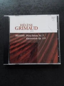 CD - HELENE GRIMAUD plays BRAHMS - SONATE N°3 / KLAVIERSTÜCKE OP 118 - Imagen 1 de 2