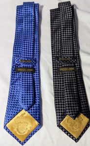 (2) Donald J Trump Krawatten "Signature Collection" Seide & Silber Metallic. - Bild 1 von 13