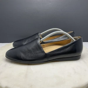 Dansko Larisa Shoes Womens 11.5-12W EU 42W Black Leather Slip On Comfort Loafers - Picture 1 of 11