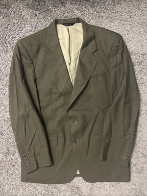 Blazer marrón 44R de colección Burberry para hombre 100 % lana de 2 botones EE. UU. Foto 1 de 4