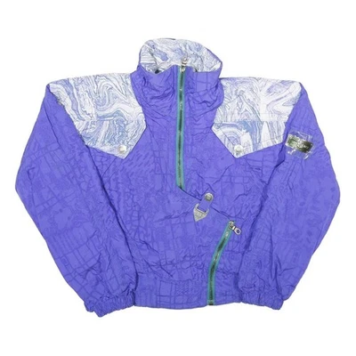 KAELIN Womens Purple & White Sports Style Nylon Zip Jacket UK 12 - Image 1 of 4