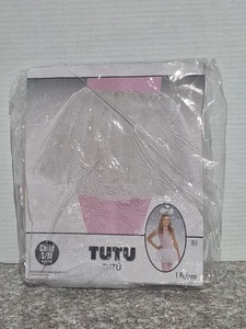 Amscan Niño S/M Tutú Blanco 4 Halloween Baile Dressup Falda Bailarina  - Imagen 1 de 2