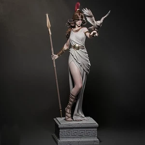 1/24 Resin Figure Model Full Kit Ancient Greek Athena Unpainted Unassembled Toy - Picture 1 of 4