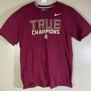 Florida State University T-Shirt Herren Large Nike True Champions Burgundy - Bild 1 von 7