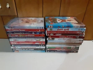 23 Christmas DVDs Rudolph, The Grinch, Miracle On 34th - Foto 1 di 3