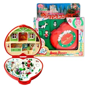 Rainbow Fairy ANGEL POCKET Navidad Compacto Polly Pocket Juguete Japón Casi Como Nuevo - Imagen 1 de 6