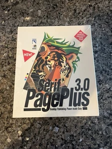 NEW SEALED SERIF 3.0 PAGE PLUS DESKTOP PUBLISHING SUPER STAR 1994 Factory Sealed - Picture 1 of 2