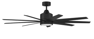 Flat Black 60"Ceiling Fan from the Champion Indoor Ourdoor Collection - Picture 1 of 1