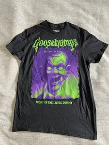 Gänsehaut Shirt Night of the Living Schnuller Halloween Shirt Small Unisex Freizeit - Bild 1 von 6