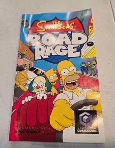 Simpsons Road Rage (Nintendo GameCube, 2001) Manual - Picture 1 of 2