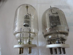 Radio tubes Two 705A Jan Lewis and Kaufman,LTD and Western Electric - Bild 1 von 3