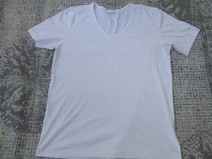 Zimmerli, T-Shirt, weiß, V-Ausschnitt, Medium - Bild 1 von 2