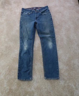 Pantalones de mezclilla Urban Pipeline ajustados de pierna recta para hombre 32x32 azul ultraflexibles Foto 1 de 4