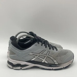 Mens Size 8 Asics Gel Kayano 26 Gray Running Athletic Shoes Sneakers 1011A541 - Picture 1 of 10