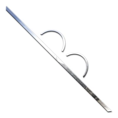 Paquete de moldura de escape de acero inoxidable 3p para Nissan Altima 2007-2008 de Luxury FX Foto 1 de 4