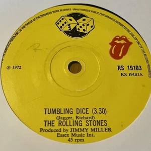 The Rolling Stones – Tumbling Dice 1972 7" SINGLE 45 ROCK - Picture 1 of 2