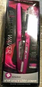 Conair Infiniti Steam Waver Shine Moisture Steam Mist Hair Styler ~ Iron Tool - Picture 1 of 5