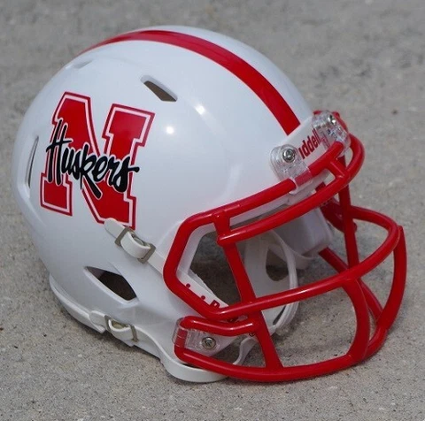 NEBRASKA CORNHUSKERS CONCEPT FOOTBALL MINI HELMET Cover