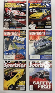 VINTAGE MOTORSPORT SCCA Sports Car magazine Lot of 6 Grassroots Motorsport - Picture 1 of 10