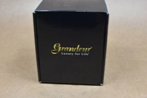 Grandeur Newport Rosette with Provence Crystal Knob, Passage - 2.375", Polished - Picture 1 of 5