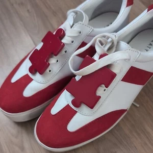 Unique Design Katy Perry Trainers The Payton Smooth Leather Suede UK 5 - Picture 1 of 6
