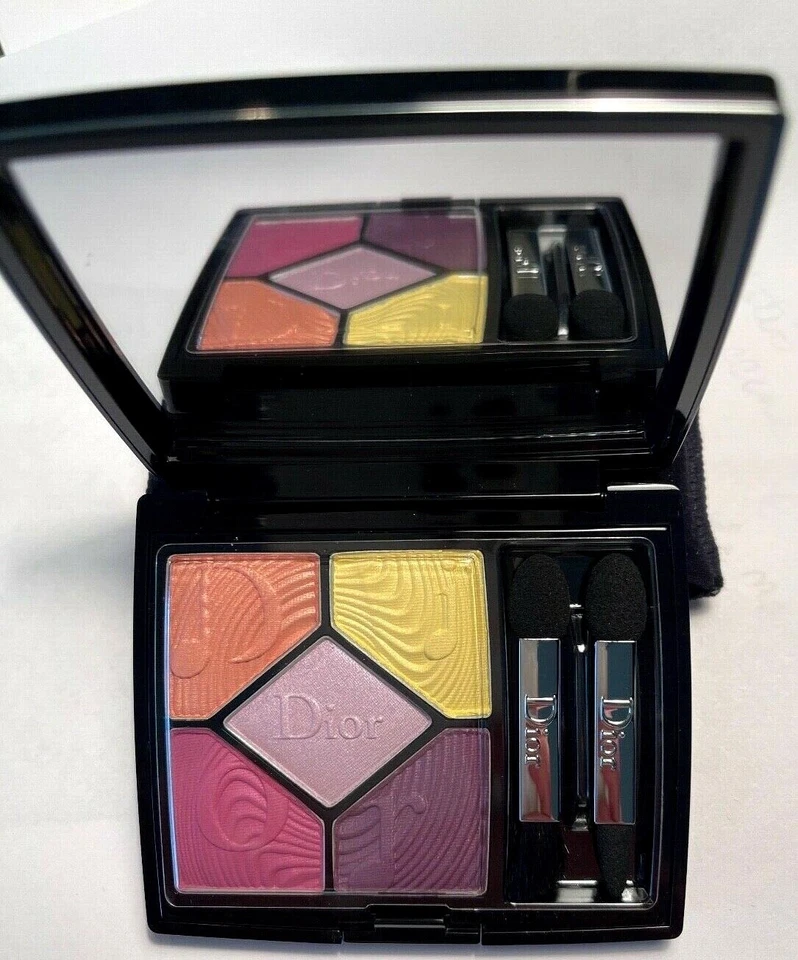 Christian Dior 5 Couleurs Glow Eyeshadow Palette-Pink Vibration #167- Plums - Image 1 of 1
