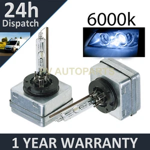 D1S ICE WHITE XENON HID LIGHT BULBS MAIN HIGH BEAM 6000K 35W FACTORY OEM FIT 4 - Picture 1 of 1