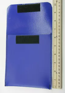 Blue Film Sleeve Pouch for 4x5" Film Holders - Marine Grade Vinyl - New - P19F - Picture 1 of 6