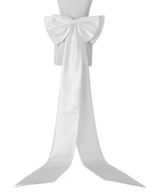 67" Lazo Grande para Vestido Largo Doble Satén Lazo Cinturón para Novia Formal Vestido de Boda Foto 1 de 4