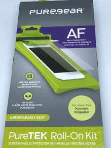 PureGear Roll-On Kit Anti-Fingerprint Screen Shield for Kyocera Brigadier E6782 - Picture 1 of 4
