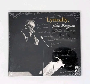 Lyrically, Alan Bergman Digipak CD 2005 NEW / Sealed - Imagen 1 de 2