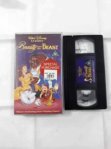 VHS Beauty And The Beast (VHS, 1991) First release rare vintage FREE SHIPPING - Picture 1 of 12