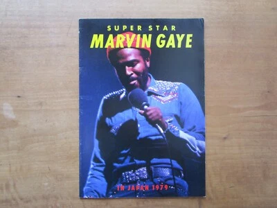 "Marvin Gaye" Tourbook Japan Tour 1979 Program Booklet  - Image 1 of 4