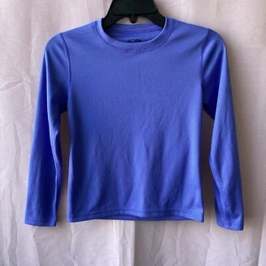 Champion Dri Fit Girls Size M Purple Long Sleeve Crew Neck - Picture 1 of 11