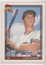 1991 Topps Traded Chris Wimmer #130T Rookie RC