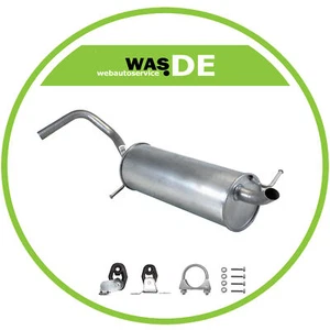 Endschalldämpfer VW POLO 9N 1.2 Skoda Fabia 1.2 Schrägheck 2001-2005 Auspuff - Bild 1 von 4