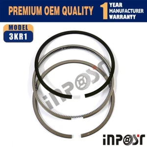 New 3KR1 Piston Rings Set STD 81mm For Isuzu excavator engine - Picture 1 of 6